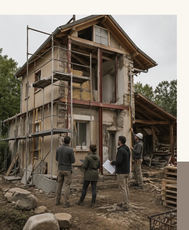 Реконструкция загородного дома под ключ в Мценске от бюро